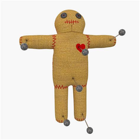 3D voodoo doll